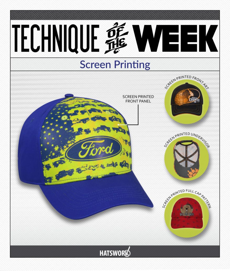 Screen Printed Hats